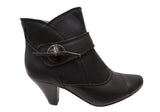 Birthmark Theodora Womens Comfortable Leather Ankle Boots