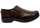 Pegada Daxton Mens Slip On Comfortable Brazilian Leather Dress Shoes