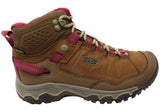 Keen Womens Lace Up Comfortable Targhee IV Mid Waterproof Hiking Boots