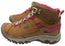 Keen Womens Lace Up Comfortable Targhee IV Mid Waterproof Hiking Boots