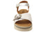 Natural Comfort French Womens Comfortable Leather Sandals Silver