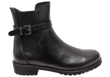 Orizonte Hampton Womens European Comfortable Leather Ankle Boots