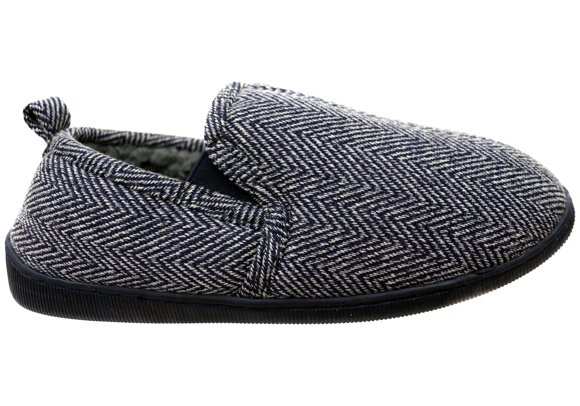 Navy Houndstooth 