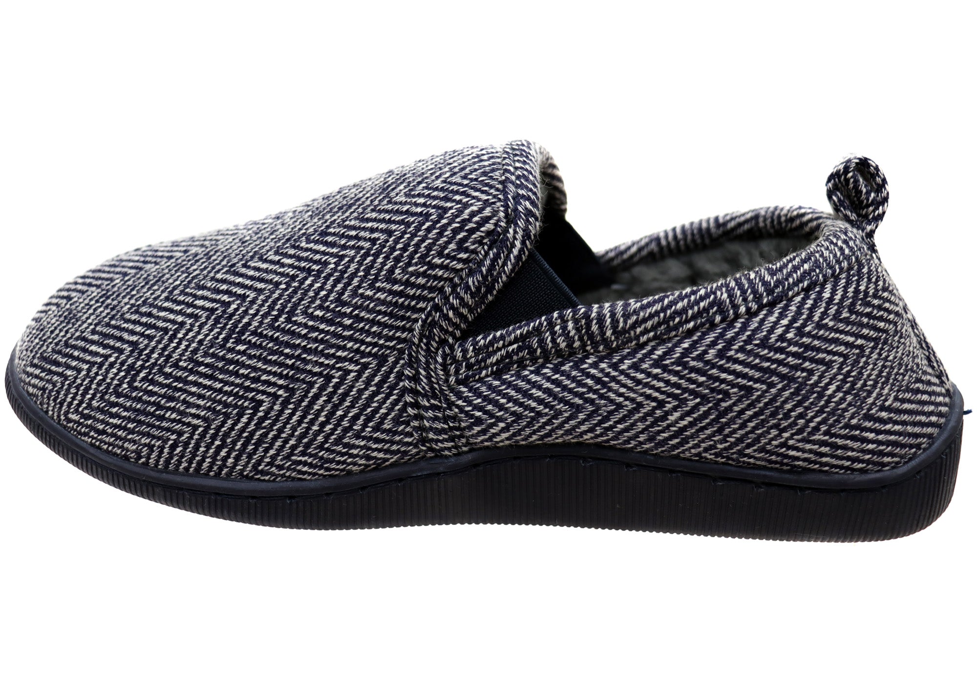 Navy Houndstooth 