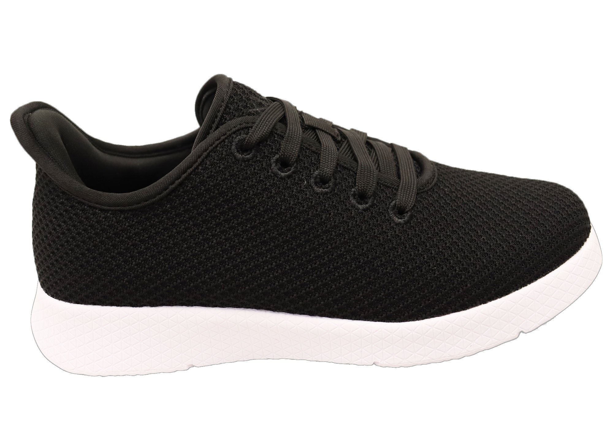 Black With White sole