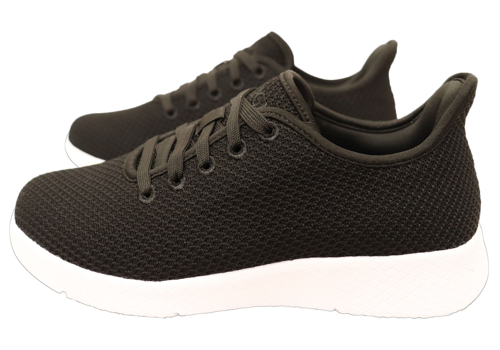 Black With White sole