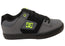 DC Shoes Mens Comfortable Leather Pure Shoes Grey Black