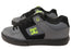 DC Shoes Mens Comfortable Leather Pure Shoes Grey Black