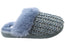 Grosby Marnie Womens Comfortable Open Back Slippers