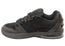 DC Shoes Mens Comfortable Leather Versatile Shoes Black Black