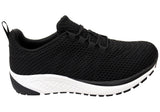 Propet Womens Tour Knit Comfortable Wide Width Lace Up Shoes