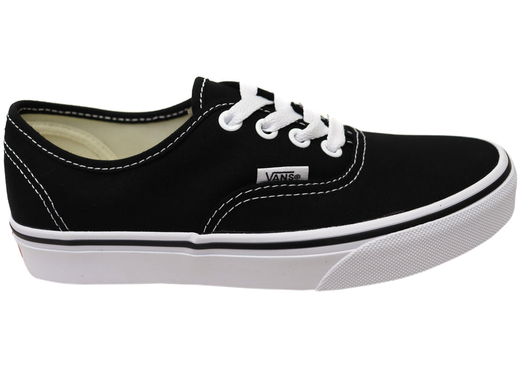 Vans lace up black hotsell
