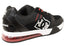 DC Shoes Mens Comfortable Leather Versatile Shoes Black White Red