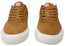 DC Shoes Mens Comfortable Teknic S Leather Lace Up Shoes Tan