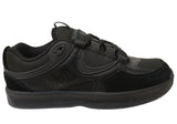 DC Shoes Mens Comfortable Leather Kalynx Zero Shoes Black Black