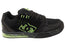 DC Shoes Mens Comfortable Leather Versatile Le Shoes Black Lime