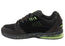 DC Shoes Mens Comfortable Leather Versatile Le Shoes Black Lime