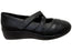 Scholl Orthaheel Keisha Womens Leather Comfortable Mary Jane Shoes