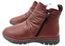Orizonte Nessie Womens European Comfort Leather Ankle Boots