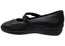 Scholl Orthaheel Keisha Womens Leather Comfortable Mary Jane Shoes