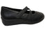 Scholl Orthaheel Keisha Womens Leather Comfortable Mary Jane Shoes