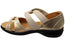 Revere Geneva Womens Comfortable Leather Medium Width Sandals