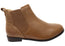 Scholl Orthaheel Trinity Womens Comfort Supportive Leather Ankle Boots