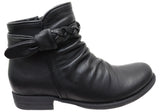 Orizonte Devo Womens European Comfortable Leather Ankle Boots