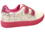Grosby Glitz Kids Comfortable Adjustable Strap Girls Shoes