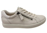 ECCO Soft 7 Womens Comfortable Stylish Lace Up Leather Sneakers