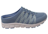 Scholl Orthaheel Utopia Knit Womens Comfortable Open Back Casual Shoes