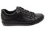 ECCO Soft 7 Womens Comfortable Stylish Lace Up Leather Sneakers