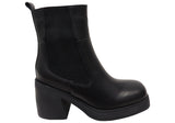 Orizonte Jacira Womens European Comfortable Leather Ankle Boots