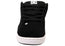 DC Shoes Mens Net Comfortable Leather Lace Up Shoes Black Grey Black