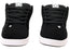 DC Shoes Mens Net Comfortable Leather Lace Up Shoes Black Grey Black