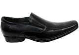 Julius Marlow Zed Mens Leather Slip On Dress Shoes