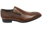 Julius Marlow Hustle Mens Leather Slip On Dress Shoes