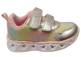 Koala Lights Millie Comfortable Girls Kids Light Up Shoes