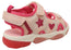 Koala Lights Lani Comfortable Girls Kids Light Up Sandals