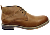 Julius Marlow Algiers Mens Leather Lace Up Dress Boots