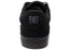 DC Shoes Mens Comfortable Leather Anvil Lace Up Shoes Black Black