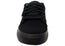 DC Shoes Mens Comfortable Leather Anvil Lace Up Shoes Black Black