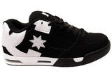 DC Shoes Mens Comfortable Leather DC Command Shoes Black White