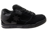 DC Shoes Mens Comfortable Leather DC Command Shoes Black