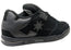 DC Shoes Mens Comfortable Leather DC Command Shoes Black