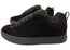 DC Shoes Mens Court Graffik Leather Lace Up Shoes Black Black Black