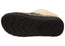 Dearfoams Womens Gabriella Microsuede Clog With Woven Trim Slippers