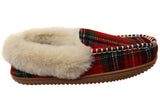 Dearfoams Womens Ryland Cabin Moccasin Comfortable Slippers