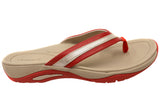 Homyped Inlet Stripe Womens Supportive Thongs Sandals