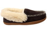 Dearfoams Womens Ryland Cabin Moccasin Comfortable Slippers